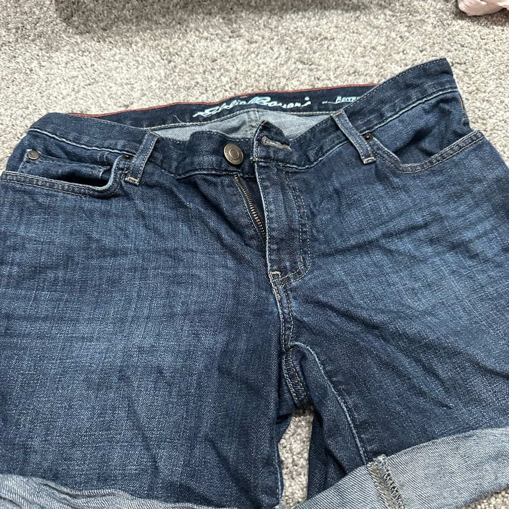 Eddie Bauer Dark Blue Boyfriend Jeans